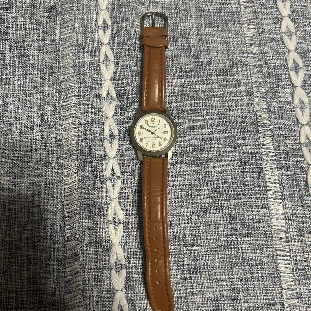 Eminence Paris Women’s Watch Round Face & Brown Band